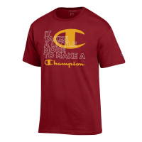 USC Trojans Men's Champion Cardinal It Take A Little More Jersey T-Shirt